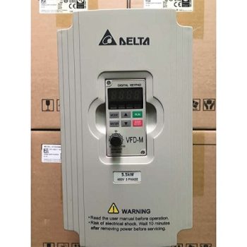 Delta Inverter 5.5 KW VFD055M43A 3 Phase 380V to 460V Rated 13A 100% New 5500W VFD Series Invertor Variable Speed AC Motor Drive