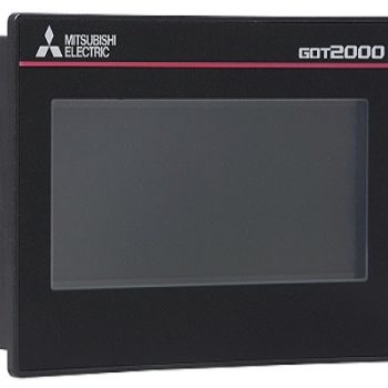 Mitsubishi HMI GOT2000;3,8"TFT;DC;320x128;32 Greyscales;RS-422/485;RS-232;USB;Black